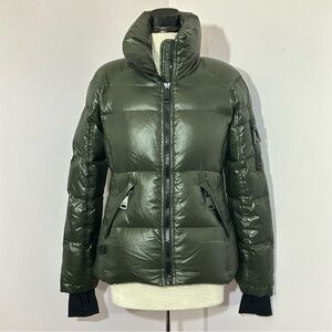 SAM. New York Freestyle Green Goose Down Puffer Jacket